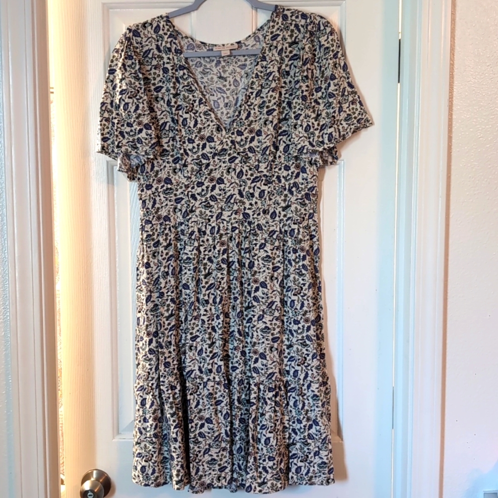 Knox Rose Floral Dress sz Large